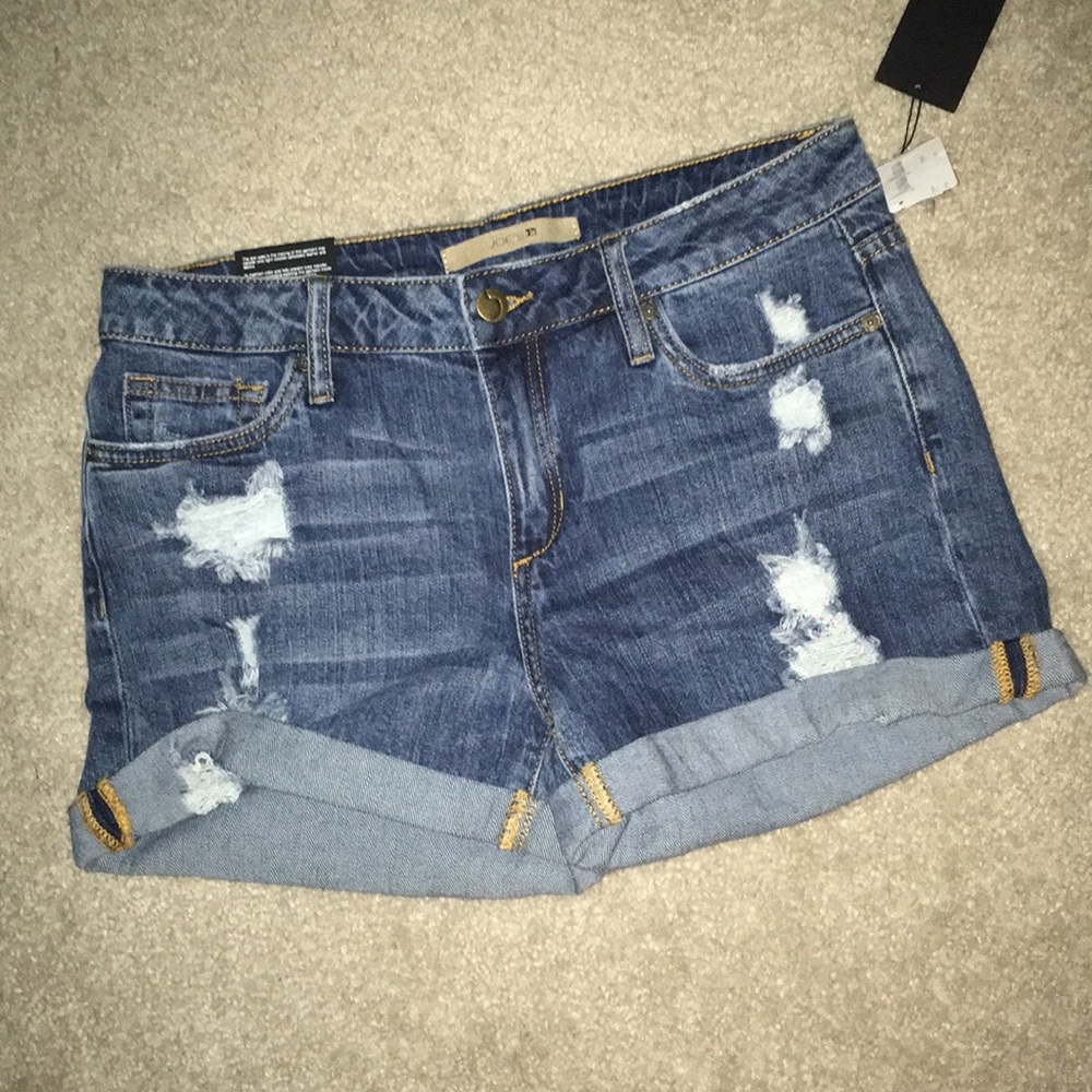 Joe’s Rolled Jean Shorts Size 28